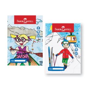 Faber-Castell Скицник за рисуване, A4, 140 g/m2, спирала, мека корица, 20 листа