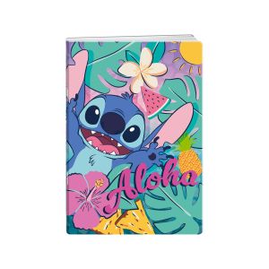 Disney Тетрадка Stitch Aloha, A5, големи квадратчета 8 x 8 mm, офсетова хартия, 20 листа