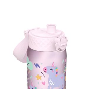 Бутилка за вода Ion8 Print, Recyclon, 350 ml, еднорози