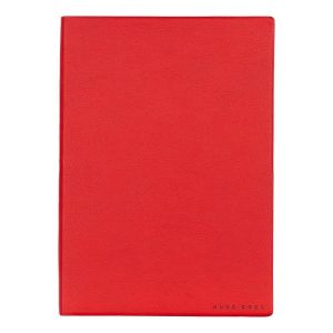 Hugo Boss Тефтер Essential Storyline, на редове, A5, червен