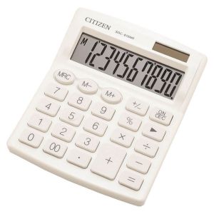 Настолен калкулатор Citizen SDC 810 WNE, Бял