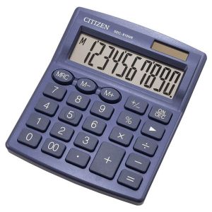 Настолен калкулатор Citizen SDC 810 NVE, Син