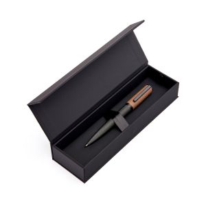 Hugo Boss Химикалка Arche Iconic, в кутия, карамел