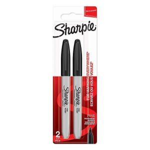 Комплект перманентни маркери Sharpie UF, 2 броя, блист, Черен