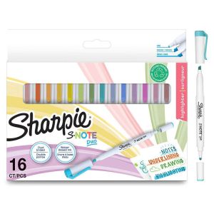 Комплект маркери Sharpie S-note, 16 броя, двувърхи