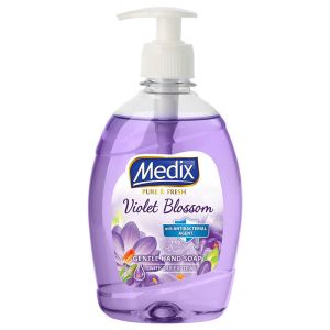 Течен сапун с помпа Medix Violet Blossom 400ml