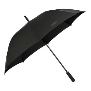 Hugo Boss Чадър Double B, черен