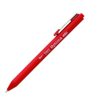 Гел химикалка Optima Soft Touch 461 червен