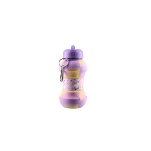 Бутилка Takk Roby, сгъваема, 550 ml, пастелни цветове, асорти