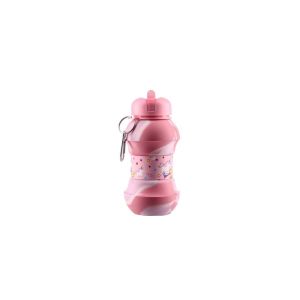 Бутилка Takk Roby, сгъваема, 550 ml, пастелни цветове, асорти