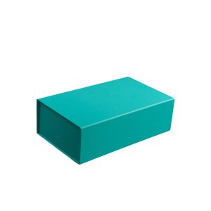 Office 1 Кутия Colorful, с магнитно затваряне, сгъваема, 35 х 20.5 х 11.3 cm, тюркоазена