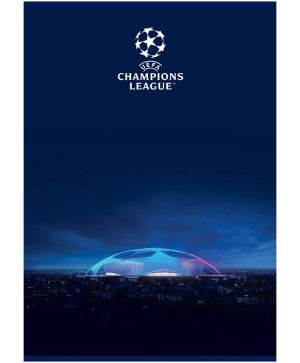 Тетрадка A5 UEFA, 60л, редове