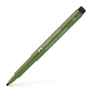 Faber-Castell Маркер Pitt Artist, 174, за калиграфия, хромовозелен