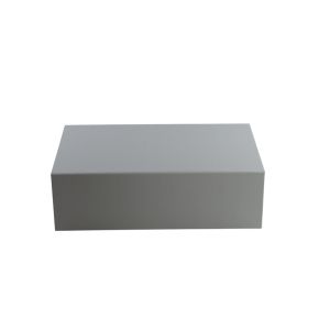 Office 1 Кутия Colorful, с магнитно затваряне, сгъваема, 35 х 20.5 х 11.3 cm, сива