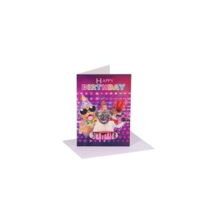 Картичка Festa, Happy Birthday, асорти