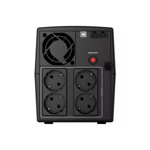 Непрекъсваемо токозахранващо устройство UPS NJoy Keen, Line Interactive, 1000 VA, 600 W, 2 батерии, 7.7 kg