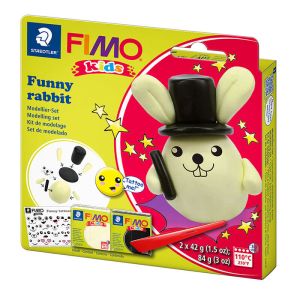 Глина Staedtler Fimo Kids 2x42g, Rabbit