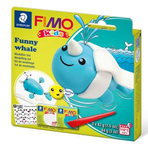 Глина Staedtler Fimo Kids 2x42g, Whale