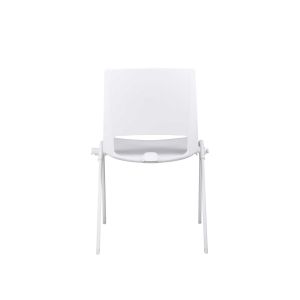 Посетителски стол RFG Sweet White, полипропилен, до 120 kg, бял, 4 броя в комплект