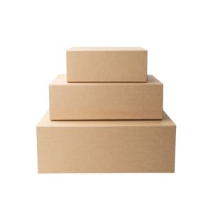 Office 1 Кутия Natural, с магнитно затваряне, сгъваема, 28 х 20 х 9 cm, кафява