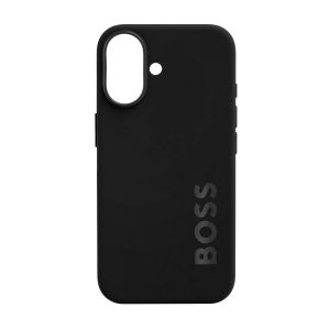 Hugo Boss Калъф за телефон, за iPhone 16, черен