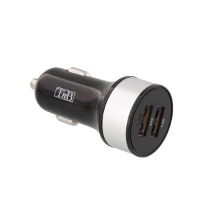 Зарядно устройство TNB, за автомобилна запалка, двойно, 4.8 Ah, USB