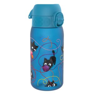 Бутилка за вода ION8 Print, рециклирана пластмаса 350ml Cats