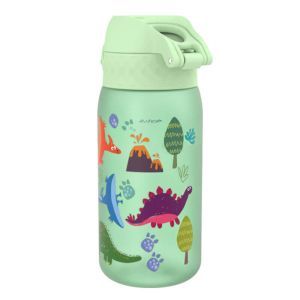 Бутилка за вода ION8 Print, рециклирана пластмаса  350ml Dino