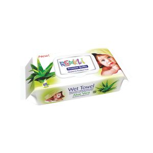 Мокри кърпи Renkli Aloe Vera, 100 бр.