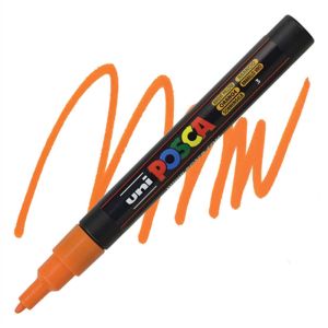 Перманентен маркер Uni Posca 0.9-1.3mm Яркожълт