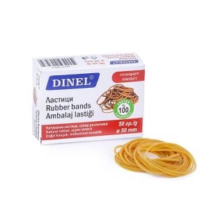 Ластици Dinel в кутия, 50g, ф50