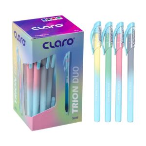 Химикалка Claro Duo Pastel, 1mm