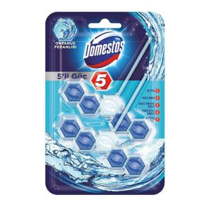 Блокче за тоалетна Domestos, 2 броя, Океан