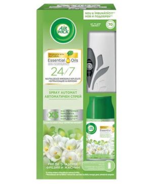 Комплект Airwick машинка White Flowers 250мл