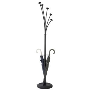 Закачалка RFG Lugano, височина 173 cm, черна