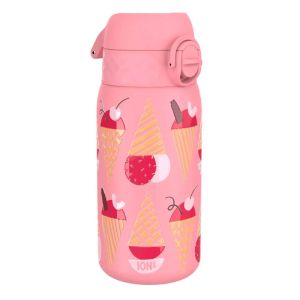 Бутилка за вода ION8 Print, метална 400ml Ice Cr