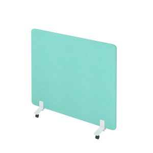Шумоизолиращ преграден панел Narbutas Free Standing, свободностоящ, 1400 x 36 x 1200 mm, дамаска Velito Presto светла мента, ПДЧ 16 mm