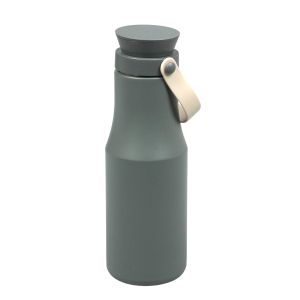Бутилка Vintage, двустенна, инокс, 470 ml, сива