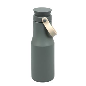 Бутилка Vintage, двустенна, инокс, 470 ml, сива