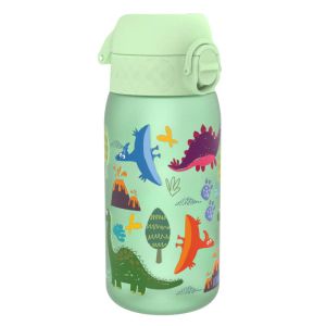 Бутилка за вода ION8 Print, рец.пл. 350ml Dinosa