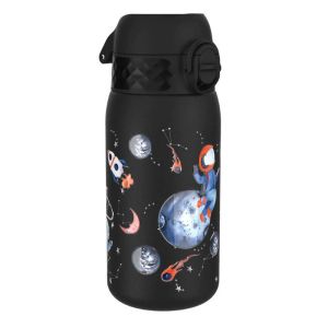 Бутилка за вода ION8 Print, метална 400ml Space