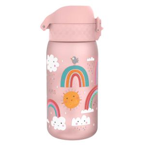 Бутилка за вода ION8 Print, рец.пл. 350ml Raibow