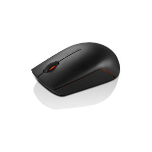 Мишка Lenovo 300, безжична, USB, AA, черна