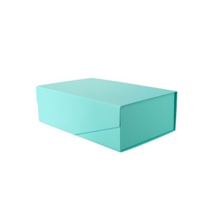 Office 1 Кутия Matt, с магнитно затваряне, сгъваема, 35 х 23 х 10 cm, тюркоазена