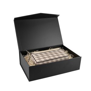 Office 1 Кутия Matt, с магнитно затваряне, сгъваема, 31 х 20 х 10 cm, черна