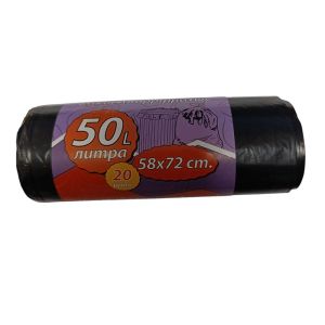 Торби за смет Renkli 50л. 20бр. 58x72см