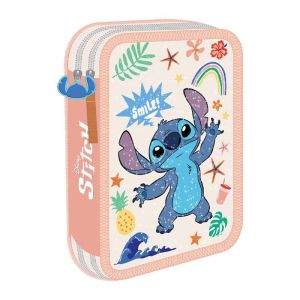 Несесер Diakakis Lilo&Stitch, 2 ципа, пълен