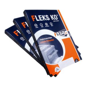 Етикети Fleks Ko A4, 24 ет, 100л, 64.6/33.8mm