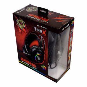 Гейминг слушалки за компютър с микрофон ROXPOWER T-ROX STGH707