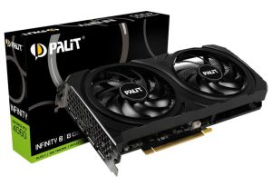 Видео карта Palit RTX4060 Infinity 2 8GB GDDR6